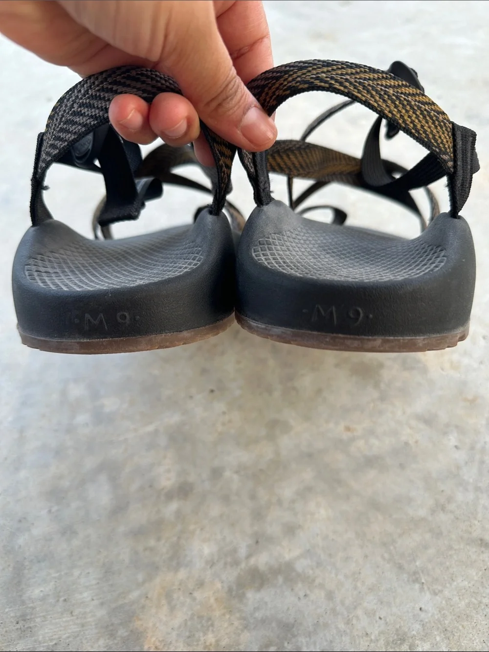 CHACO men's z2 classic sandal in leant java sz9